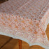 Block Printed Cotton Table Cover - 180 x 130 cms - The Nomads Tent